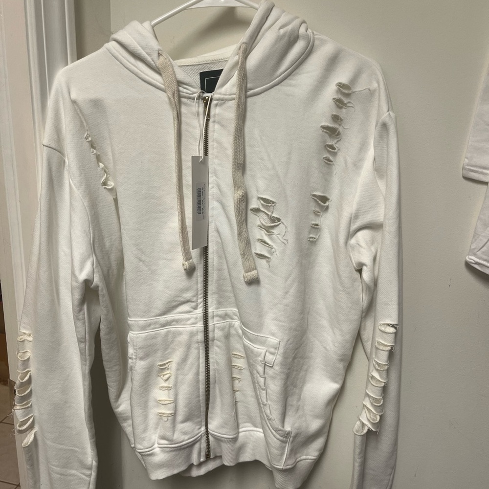 Chelsea DeBoer / Destressed Zip up / Lily & Lottie / Jacket